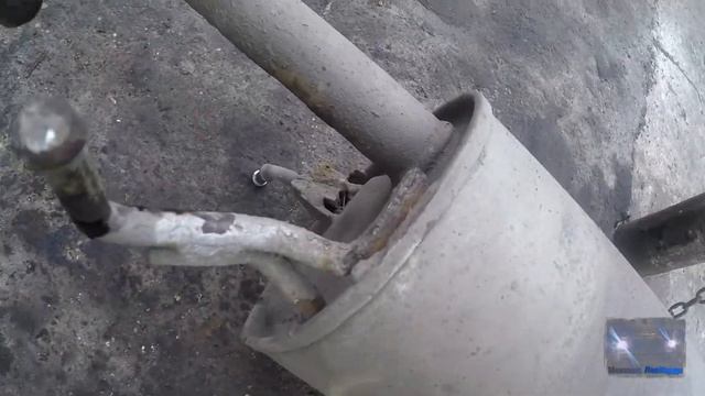 Глушитель STINGER или СТОК на Lancer 9 с фаркопом? смотреть онлайн