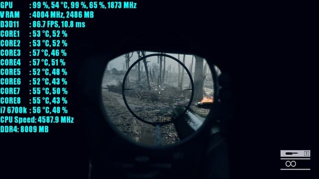 Battlefield 1 GTX 1050 Ti OC (Singleplayer) 1080p & 900p Ultra Preset | FRAME-RATE TEST смотреть онлайн