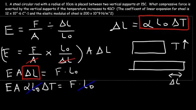EOC STRENGTH OF MATERIAL : THERMAL STRESS смотреть онлайн