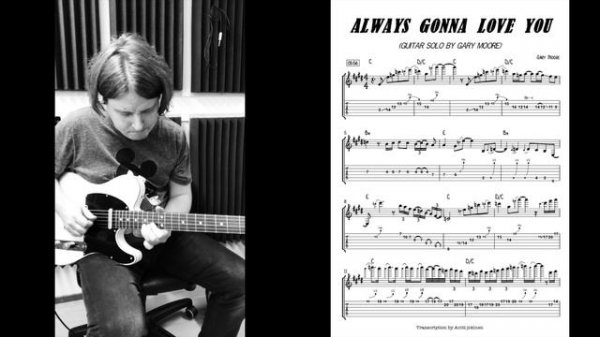 Always Gonna Love you guitar solo by Gary Moore #guitarsolo #garymoore #guitartabs