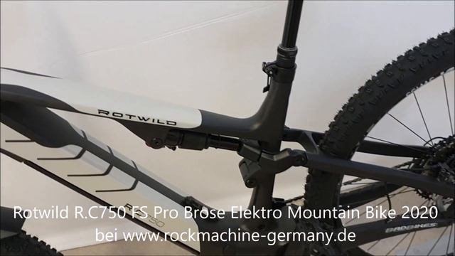Rotwild R.C 750 FS Pro Brose S Mag Intube 750 WH DT SWISS F53 Shimano XT Elektro Mountain Bike 202 смотреть онлайн