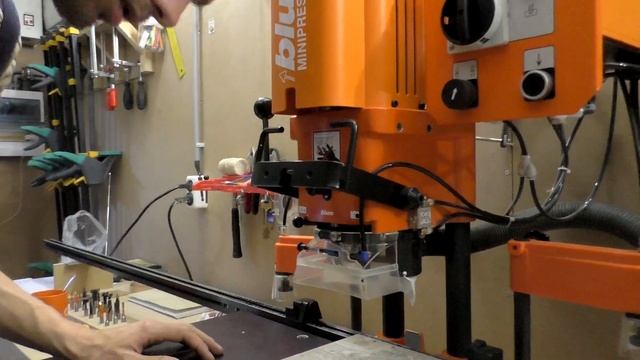 Самодельный пылеотвод на станок MINIPRESS P BLUM смотреть онлайн