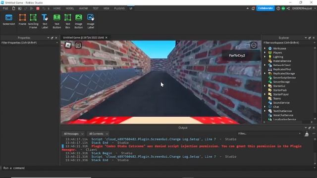 Next Bots Testing | Main Menu | Roblox Studio смотреть онлайн