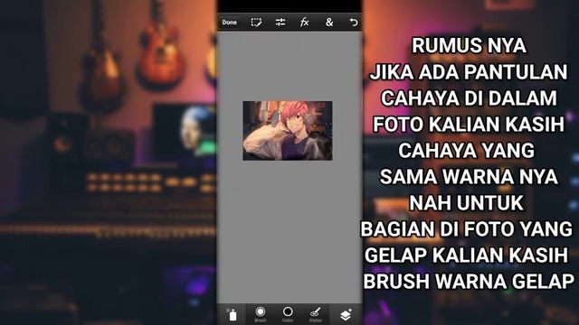 Tutorial - Cara Membuat Anime FX Brush Di Photoshop Touch Android | Tutorial edit indonesia смотреть онлайн