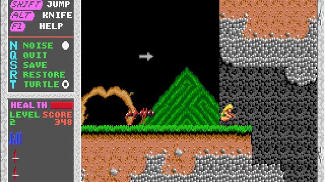 DOS Game: Jill of the Jungle смотреть онлайн