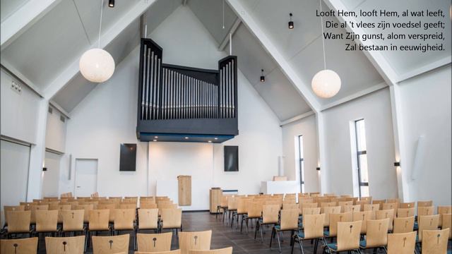 Samenzang psalm 136 vers 25 & 26 смотреть онлайн