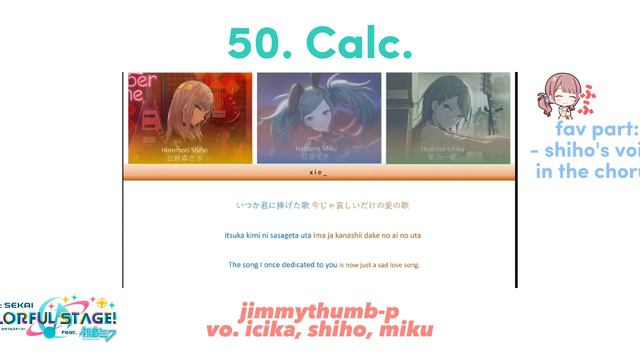 my top 100 favorite project sekai songs! (as of 5/27/2023) смотреть онлайн