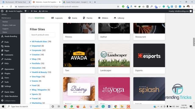 How To Install Avada WordPress Theme With Demo Data 2021 - WordPress Tutorials - Trending Tricks смотреть онлайн