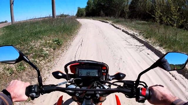 По лесам по полям / ENDURO / Honda CRF 300 L / Kovi Advance 250 смотреть онлайн