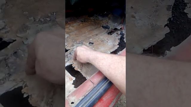 Ремонт днища авто клепками -1 смотреть онлайн