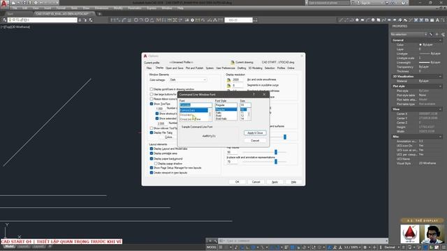 CAD START 04 | THIẾT LẬP CẦN THIẾT TRƯỚC KHI VẼ | HỌC AUTOCAD | CAD for you! смотреть онлайн