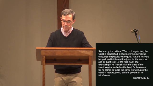 Joy to the World - Psalm 96:10-13 | RGC Online - December 24th, 2020 смотреть онлайн