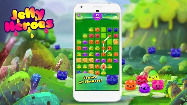 Jelly Heroes смотреть онлайн