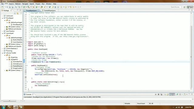 Creating a drawing application with Java. (Session #1) смотреть онлайн
