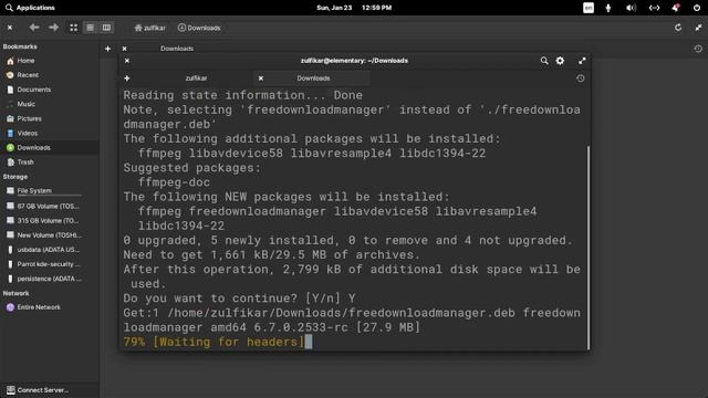 Install a .deb file in Elementary OS 6 смотреть онлайн