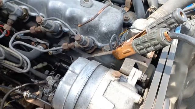 KORANDO DC23 ENGINE  코란도 1993 엔진 시동걸기