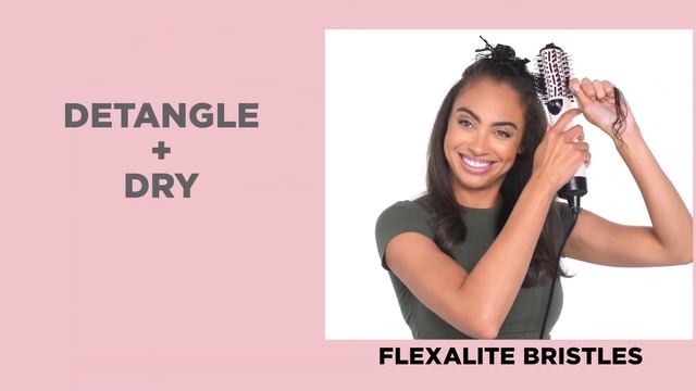 InfinitiPRO by Conair® with The Knot Dr. All-in-One Mini Dryer Brush 28s video смотреть онлайн