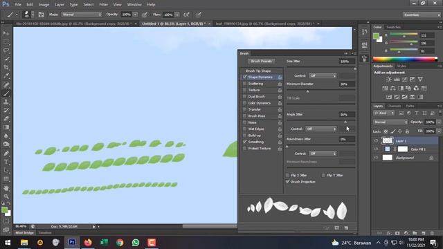 Tutorial Membuat Custom Brush di Photoshop смотреть онлайн
