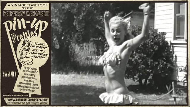 Pin-Up Pretties #105 - Vintage Tease Loop Featuring Candy Paige
