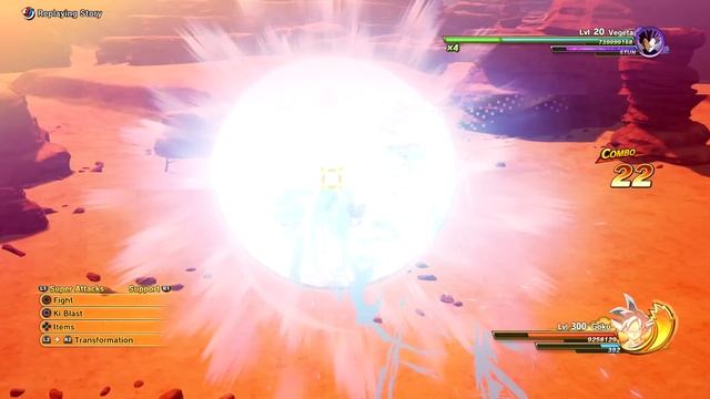 Dragon Ball Z: Kakarot - Ultra Instinct Goku vs Ultra Ego Vegeta Story Gameplay Mod смотреть онлайн