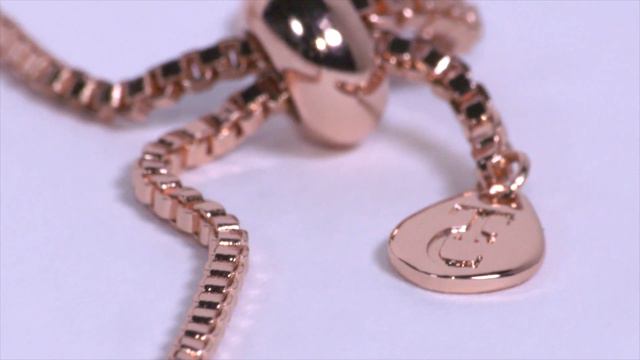 Vine Leaf Bracelet With Blue Drops Rose Gold - 113800 смотреть онлайн