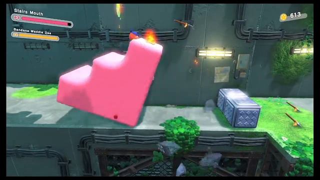 Kirby and the Forgotten Land co-op pt1 - World 1 Natural Plains walkthrough смотреть онлайн