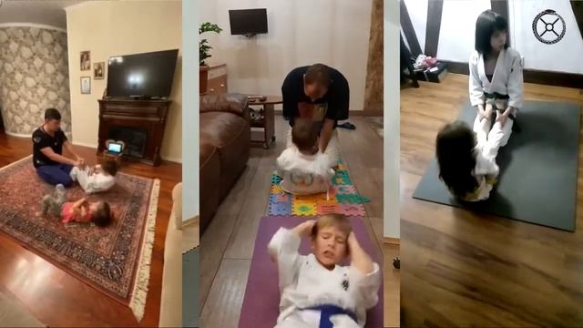 Aikido Sengenkan Odesa. Треним дома #004. ОФП в парах. смотреть онлайн