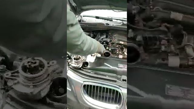 BMW E61 Тандемний насос частина 1 смотреть онлайн
