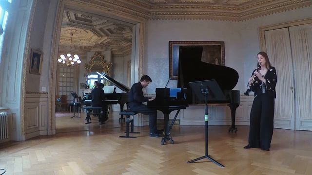 J. Brahms - Sonata for Clarinet and Piano no. 2, 1 mvt. | Clara Riccucci смотреть онлайн