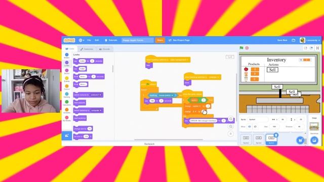 Scratch Tutorial | The Apple Catching Game PART TWO! Sell the Apples You Catch ????| LEMONERDY смотреть онлайн