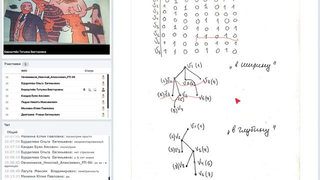 Некоторые задачи на графах. Практическое занятие. смотреть онлайн