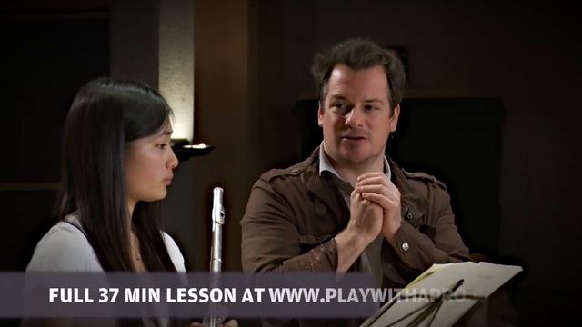 Online Flute lessons, Masterclass no 6, Reinecke Concerto for Flute, Emmanuel Pahud смотреть онлайн