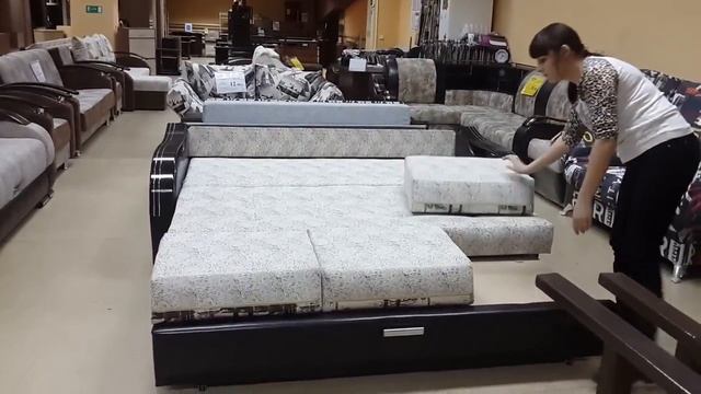 Диван 'Граф' тройной расклад с ящиками смотреть онлайн