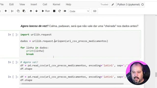 Arquivo CSV no Python | Ler, analisar, gravar e transformar dados смотреть онлайн