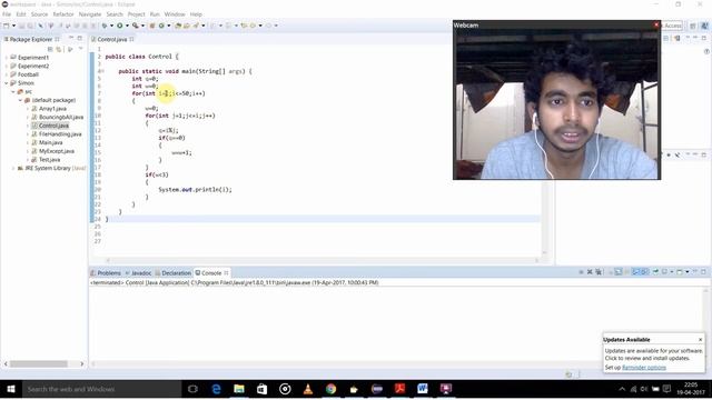 Java Lab Ex-1 Control Statements смотреть онлайн