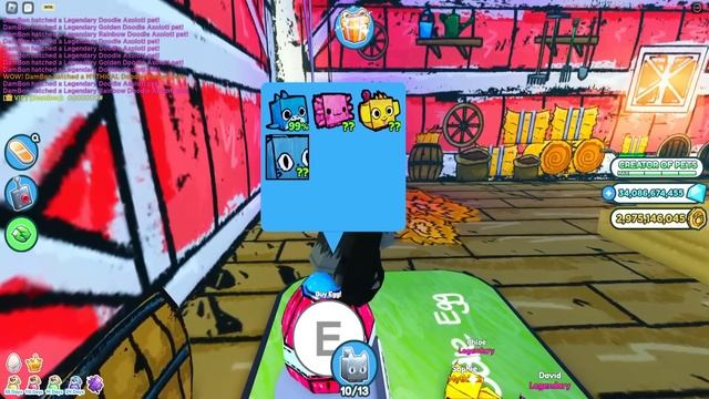 ✨СКОЛЬКО НУЖНО ОТКРЫТЬ ЯИЦ ЧТОБЫ ВЫБИТЬ HUGE DOODLE CAT в PET SIMULATOR X ROBLOX! РОБЛОКС