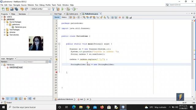 Validación de palíndromo en Java - String / StringBuilder смотреть онлайн