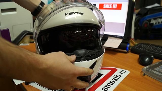 Обзор шлема VEGA VR-1 для снегохода смотреть онлайн