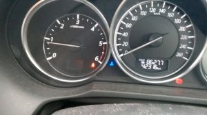 How to reset the tyre pressure warning light TPMS in a Mazda 6 2013-2018