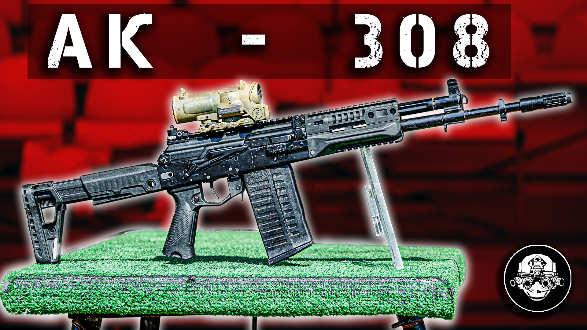 АК-308 - новый супермощный боевой Автомат Калашникова. Обзор и стрельба на полигоне. Армия 2022 смотреть онлайн