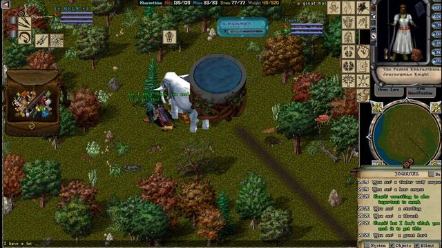 #Ultima Adventures - Crafting the Monk Robe and Bonding a Pet - #Ultima Online Adventures (UO) смотреть онлайн