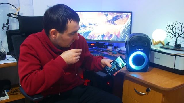 Tronsmart Halo 100 - СВЕЖАЯ ОБАЛДЕННАЯ КОЛОНКА которая  стоит внимания многих!