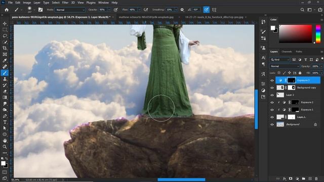 Photo Manipulation With Pen Tablet In Photoshop (Speed Art)