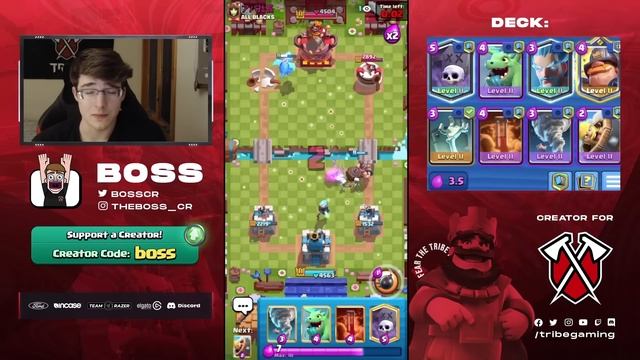 12 WIN GRAND CHALLENGE with #1 BEST SPLASH YARD DECK in CLASH ROYALE смотреть онлайн