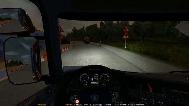 ETS2 SCANIA STREAMLINE SOUND 2 смотреть онлайн