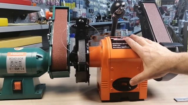 Точильно шлифовальный станок WorkMan RBGS625 смотреть онлайн