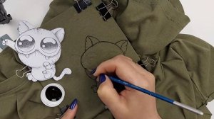 Мастер-класс по росписи футболки акриловыми красками