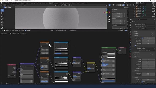 CREATE A PROCEDURAL EGG SHELL MATERIAL IN BLENDER смотреть онлайн