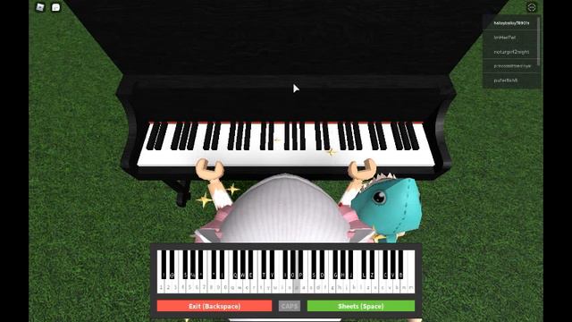 Memoires roblox piano.||Female TechnoBlade|| смотреть онлайн