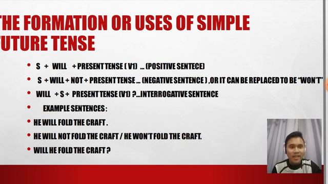 SIMPLE FUTURE TENSE BY OSAMA VIDEO LESSON. смотреть онлайн